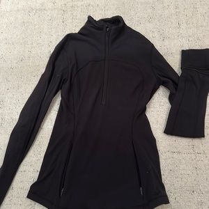 lululemon size 2 define quarter zip